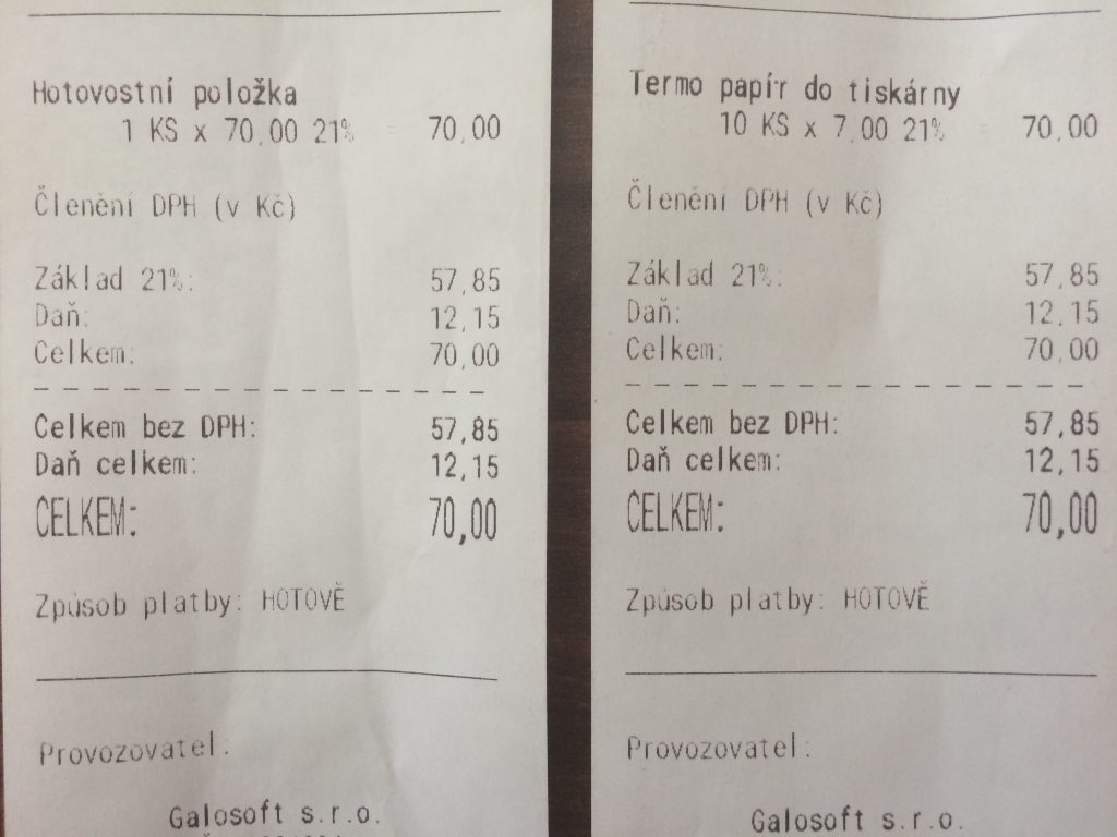 EET účtenka versus zjednodušený daňový doklad, obrázek 1